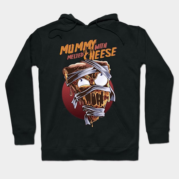 Pizza Mummy Hoodie by namanyastudios